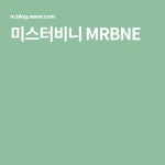 미스터비니 MRBNE
