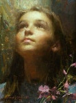 Joy...Morgan Weistling | 파스텔 초상화