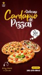 PSD Pizzaria Arte Editável Social Media Photoshop Pizza [download] - Designi | Pizza, Social média, Social