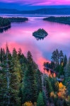 Lake Tahoe Sierra Nevada California by Celso Diniz | California Feelings | 풍경화, 풍경 사진, 석양