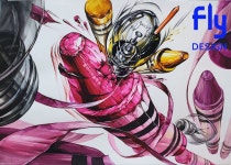 홍대플라이 4시간 시험! | 크레용, 그림, 그림 디자인