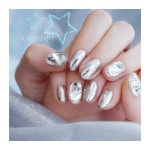 압구정네일샵 네일탐이나 nailtam2na on Instagram: “_ 쨍쨍한 메탈네일💫” | 네일아트, 네일 디자인, 젤네일