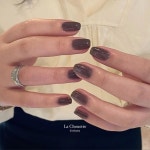 「nail」おしゃれまとめの人気アイデア｜Pinterest｜테스;【2023】 | ブラックネイルデザイン, ネイル, ブラウン ネイル ワンカラー