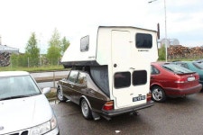 Saab 900 classic Toppola | 캠핑카