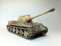 킹타이거,Henschel turret w/Zimmerit