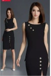 Pin de 현정원 em 원피스 | Vestidos, Modelo de vestido preto, Moda e estilo