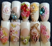 Pin van 영주 이 op 아크릴 | Kunstnagels, Mooie nagels, Nagellak ideeën