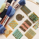 @usedthreads #вышивка #вышиваю #embroidery #embroideryart | 손 자수 스티치, 핸드메이드, 자수