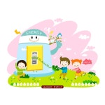 녹색생활 일러스트  환경보호 녹색생활에 관한 일러스트  #보라배배 #일러스트레이터 #녹색생활 #환경보호 #전기 #절약... 