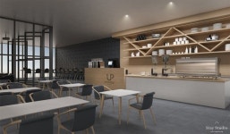 건축 · 인테리어 포트폴리오 Project 110/ 런드리세탁 카페 인테리어 :: LAUNDRY CAFE INTERIOR - STAY STUDIO / 인테리어 포트폴리오... 