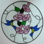 Glass Gallery Stained Glass - I love the humming birds. | 스테인드글라스, 유리 공예