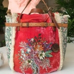 #아뜰리에화양연화 #주보은자수#타샤의정원노블비비안백#화양연화 #주보은작가 타샤의 정원 노블비비안 bag （빅 사이즈） 촬영 잘 하고 오너라... 