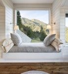A Window Seat with a view, perfect for napping and/or a reading nook | 침실 아이디어, 작은 침실