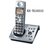 1 핸드셋 KX-TG1031S 디지털 전화 1.9 천헤르쯔 DECT 6.0 무선 전화 응답 시스템 | Téléphone sans fil, Electronique, Numeriques
