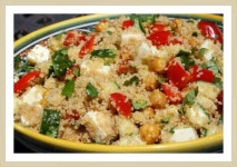 꾸스꾸스 샐러드 - Google 검색 | Roasted chickpea salad, Chickpea salad, Recipes