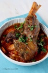 Braised Lamb Shanks with White Beans and Tomatoes | 요리