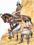 Sargonid cavalry, Urartu, 714 BC, Angus McBride | 중세, 갑옷, 판타지