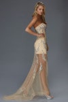 G2152 Jeweled Sheer Illusion Prom Dress Evening Gown(이미지 포함) | 옷