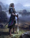 Title: Viking Woman Artist: John Wallin Liberto | 캐릭터 아트, 바이킹, 여전사
