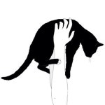 그림에 있는 Len L. Arnena님의 핀 | 고양이 그림, 다채로운 그림, 검은 고양이 일러스트