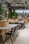 Soda creates clean and simple interiors for Thomas House co-working office | 카페 디자인, 인테리어, 빈티지 카페 디자인