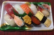 Nigiri from a local grocery store 698 | 스시