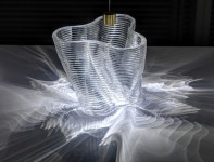 Caustic Patterns of 3-D printed glass structure. MIT Media Matters Group | 3d 프린팅, 3d 프린터, 유리