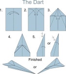 Image result for how to fold a paper airplane | 공예, 종이접기, 어린이 공예