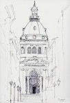 Budapest sketch pen | 건축물