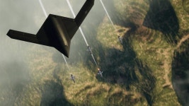 북한군 Mig-29기 전투기를 격추하는 스텔스 무인전투기 가오리! 미래 전장의 핵심 공중전력 ADD & 대한항공 개발 무인전투기 등... 