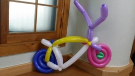 dorothy choi님의 풍선아트 | 자전거