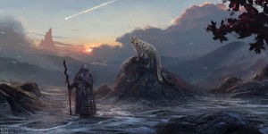 Far Beyond The Sun by Ninjatic on DeviantArt | Fantasy landscape, Fantasy setting, Concept art