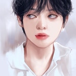 🕊 발자국 남기고 떠나가시면 제가 그 온길 지킬게요 흑백속에 남길게요 #fanart #bts | 발자국, 예술, 배경화면