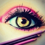 Incredible eye drawing!!! | 그림, 연필화, 색연필
