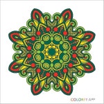 Pin de 연옥 주 en My art | Mandalas, Fotografía floral, Puntillismo en madera