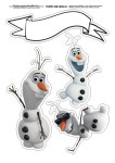 Imagem de Bolo olaf por Hikary W em 계절 | Frozen birthday party, Bolo frozen
