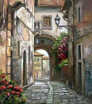Emerico Toth mediterrán portál에 대한 이미지 검색결과 | 풍경화, 풍경 스케치, 색연필 그림