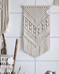 #결마크라메 수업 / 작품문의는 다이렉트 또는 카카오톡... #마크라메 #macrame #마… | Macrame wall hanging patterns, Macrame wall... 