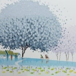 niven님이 발견한 이미지입니다. We Heart It에서 회원님의 이미지와 동영상을 발견(및 저장)해 보세요. | Art, Vietnam painting... 