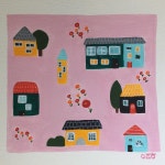 small village  #drawingjourney #smallvillage #village #illustration #illust #houseillustration #드로잉 ... #yooying | 미술 교육... 
