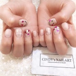 시드니네일 Nail by Cindy . . 깔끔하게 누드칼라에 스마일하트 . . 100% booking only (1:1 service) 1인샵 꼼꼼한시술 보장합니다 100... 