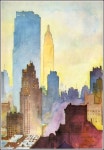 watercolour city | 칠하기, 재미있는 예술, 아트 드로잉
