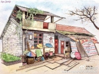 Save = Follow Me. | 어반 스케쳐스, 어반 아트, 풍경 스케치