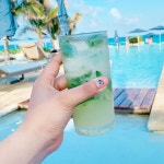 💚💙💛💕 모히또에서 칸쿤 한 잔🙃 | Glass of milk, Beer, Instagram posts