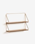 Mensola Brinley in 2022 | Metal wall shelves, Wood shelves, Wall shelves