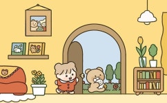 그림, Pc 바탕 화면, 두들아트 Instagram의 폼이 [D015] 서일페님: “새로운 채색법이 너무 맘에 든답니다!!🧸 (사실 나나는 모자를 벗어도 곰... 