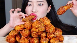 gà rán Quán gà Hàn Quốc ASMR Mukbang - 2020 | 후라이드 치킨, 닭
