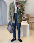 솔티의 데님구르카팬츠 블루색상의 착샷 입니다. 너무 밝은... yvcompany 구르카팬츠  솔티 가방  … | Insta fashion, Mens fashion, Fashion