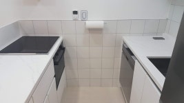 산본 사이버텔 오피스텔 / 삼성 인덕션 전기 레인지와 빌트인 식기 세척기 / 칸스톤 트랜퀄리티 싱크대 상판 | 싱크대, 인테리어, 식기세척기