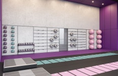 Ladies’ Fitness Center Interior Design - Riyadh, Saudi Arabia | 인테리어, 피트니스, 필라테스